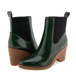Aerosoles Mylo Green Ankle Boots